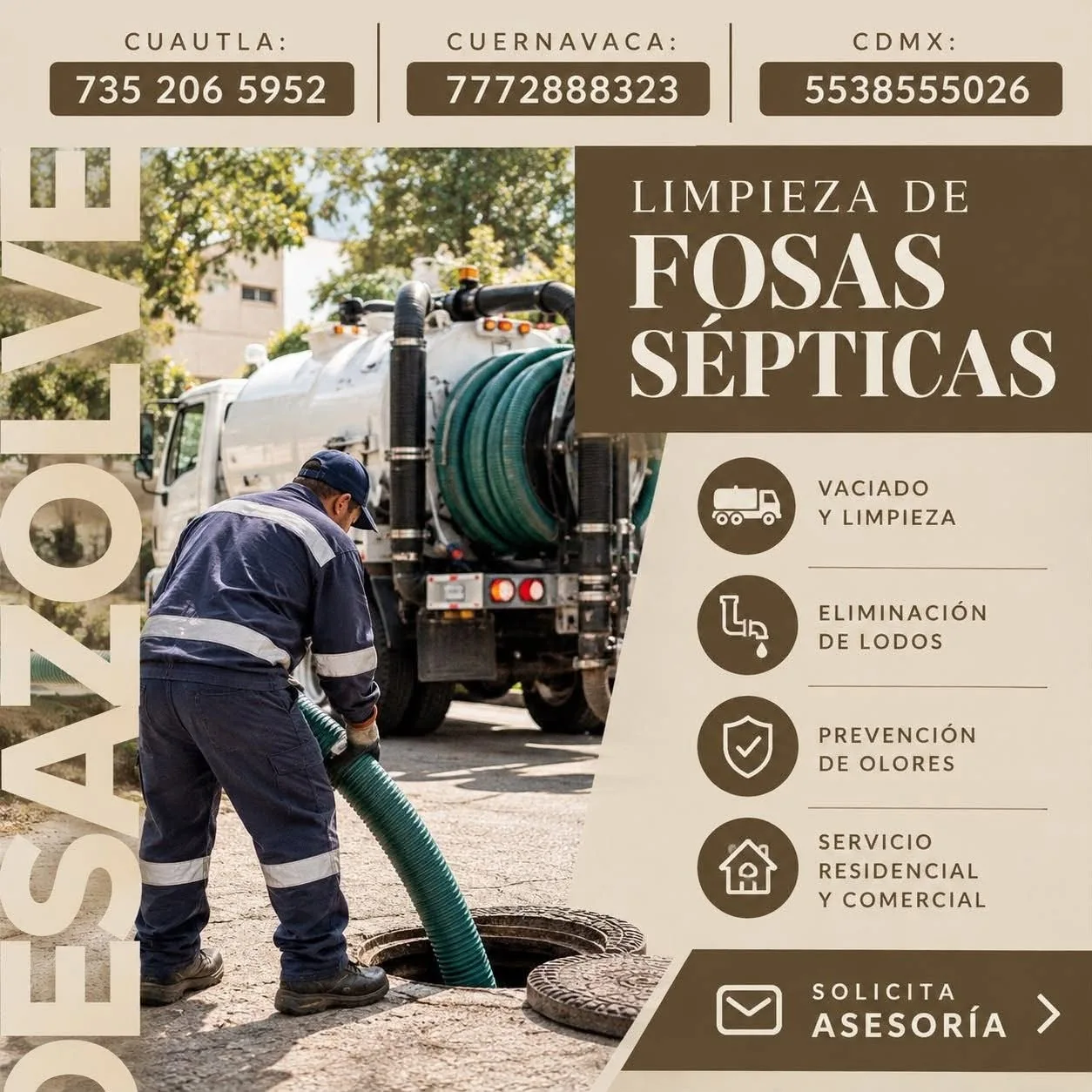 Servicio de desazolve y limpieza de fosas sépticas, imagen 5